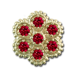 r1001 Ruby Bracelet Slide 